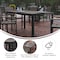 Flash Furniture Gray/Gray 55in x 31in Outdoor Patio Dining Table SB-TB269-GRY-GG - alternate 5